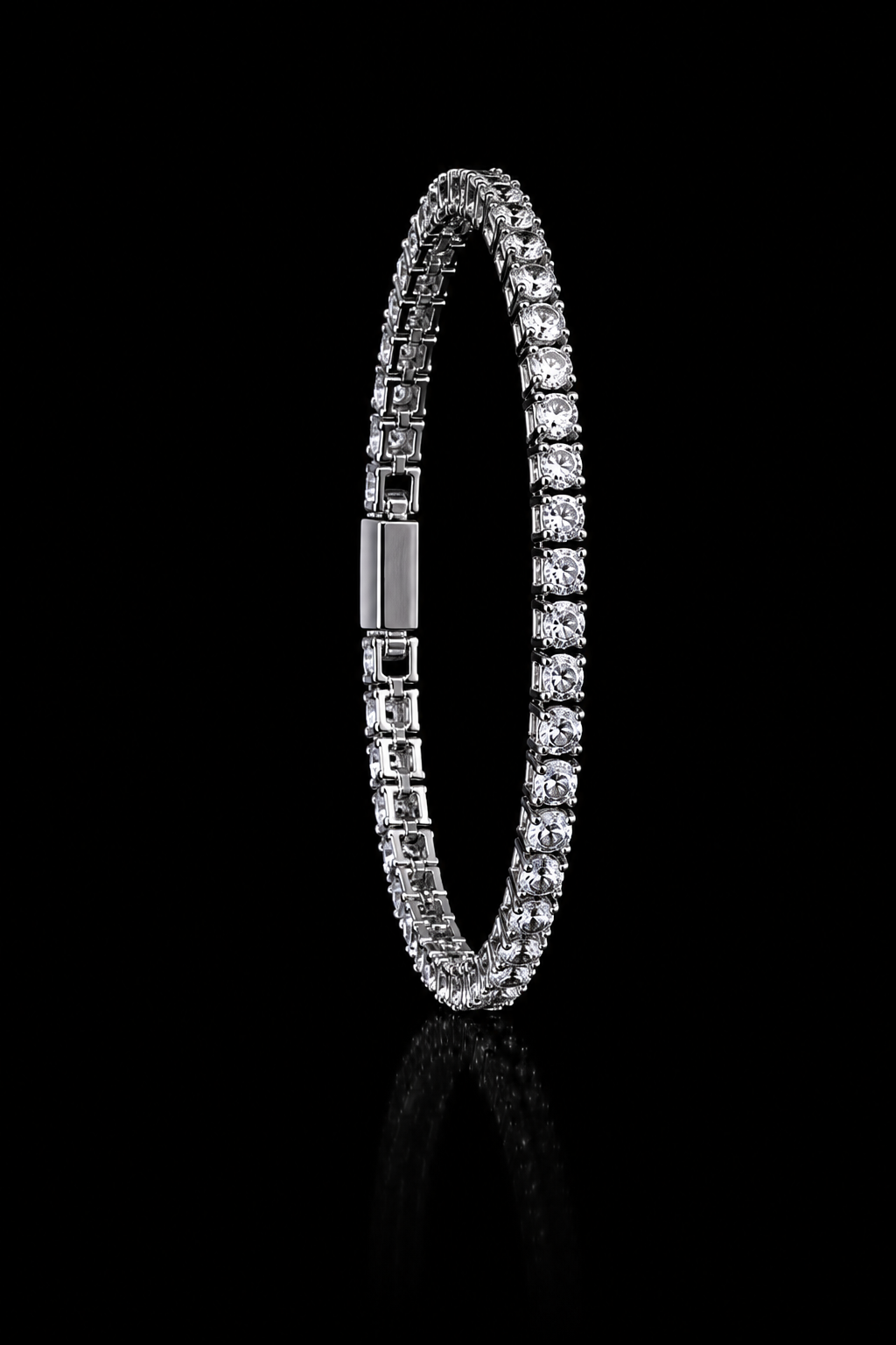Silver Tennis Bracelet