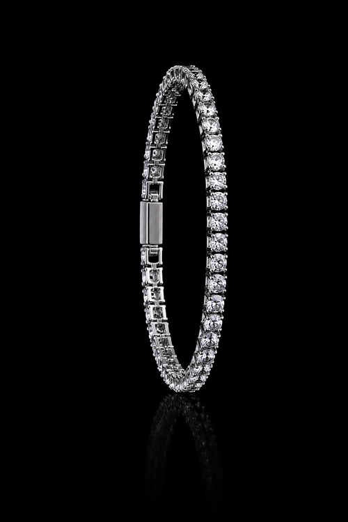 Silver Tennis Bracelet