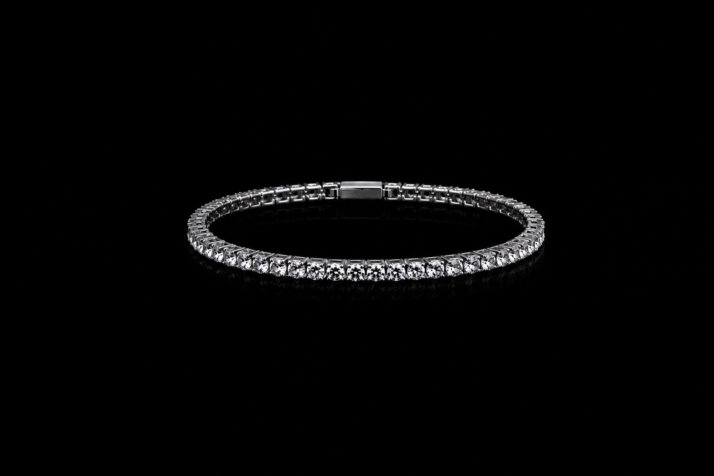 Silver Tennis Bracelet