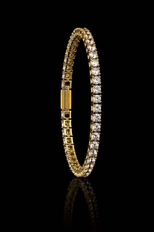Gold Tennis Bracelet